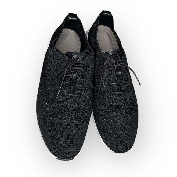 Cole Haan Womens 2.ZeroGrand Lace-up Wingtip Stitchlite Oxford Black Size 9.5B - Picture 4 of 7
